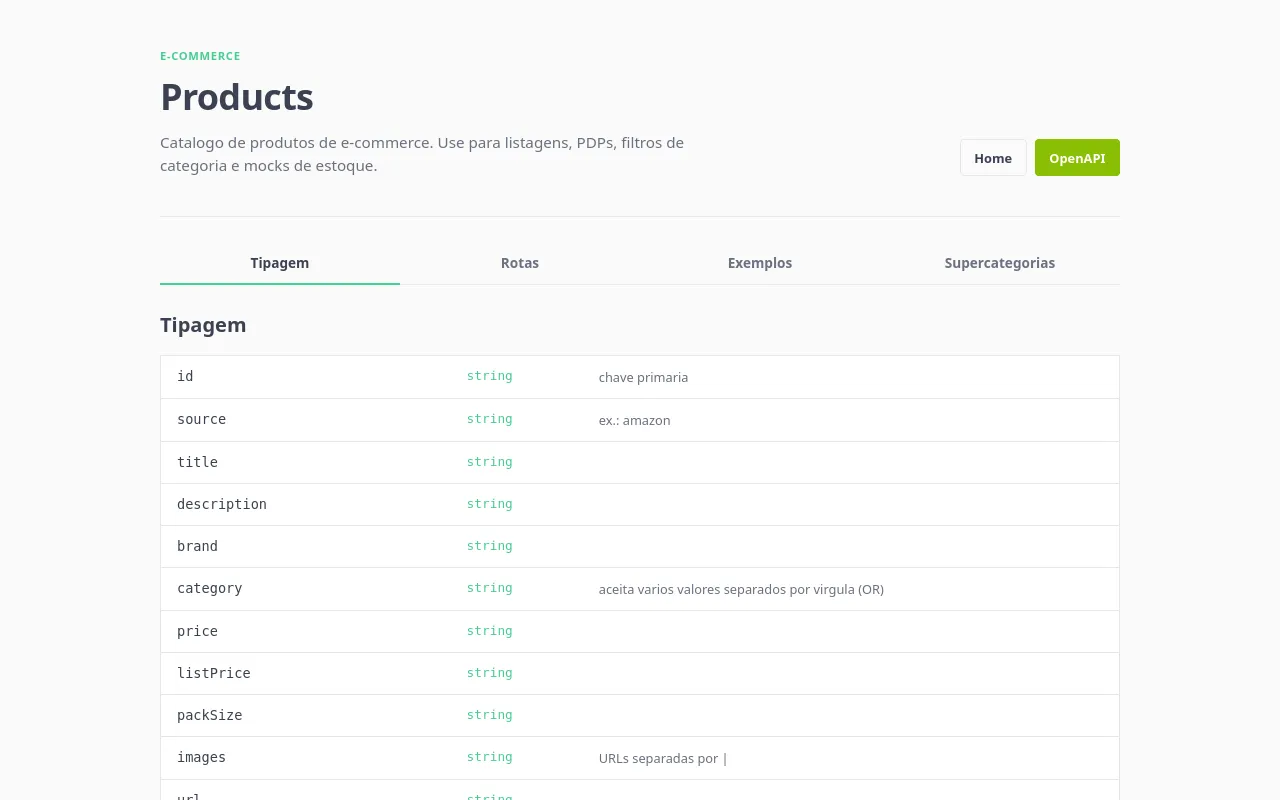 Screenshot of the Mock API for prototyping UIs: CSV into SQLite, filters, and OpenAPI contracts project